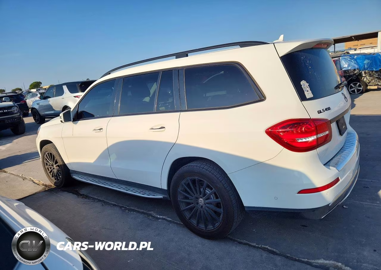 2017 Mercedes-Benz Gls 450 4Matic VIN:4JGDF6EE0HA905220 - 2