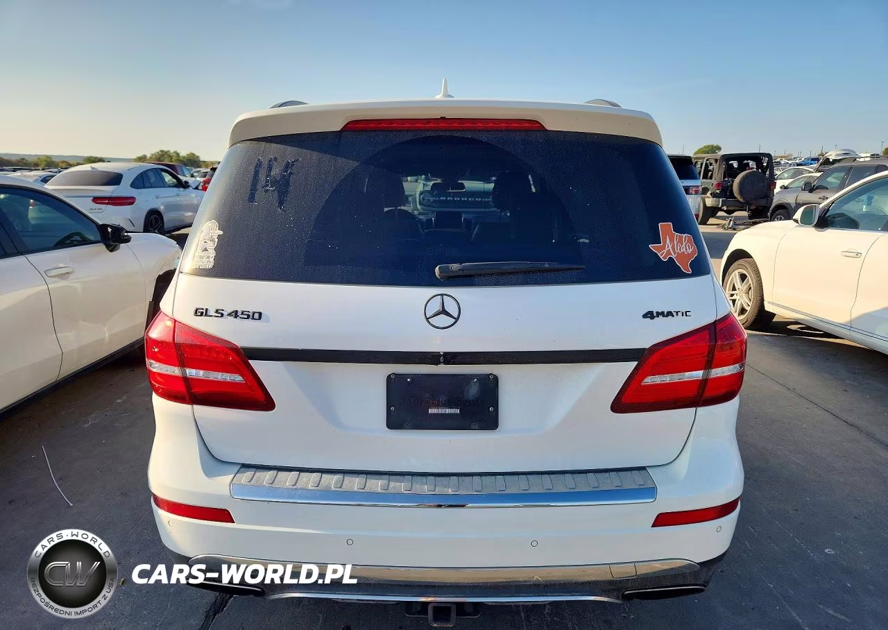 2017 Mercedes-Benz Gls 450 4Matic VIN:4JGDF6EE0HA905220 - 6