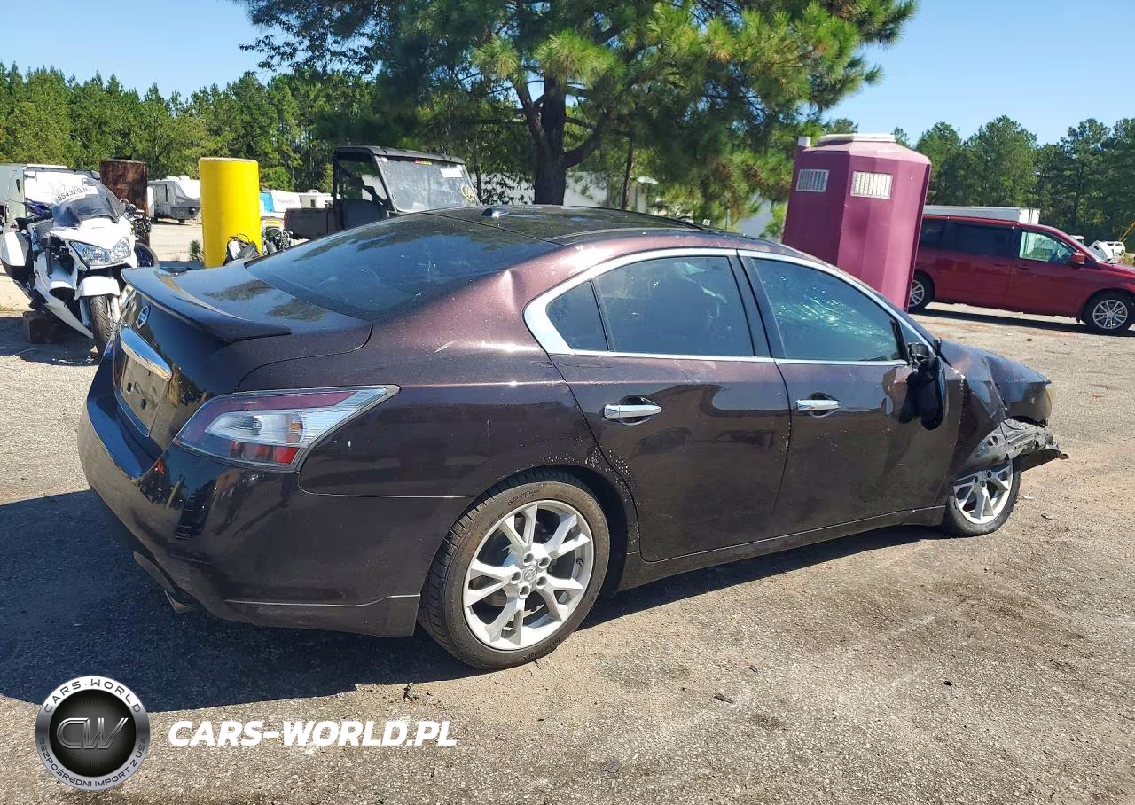 2014 Nissan Maxima 3.5 Sv VIN:1N4AA5AP4EC911213 - 3