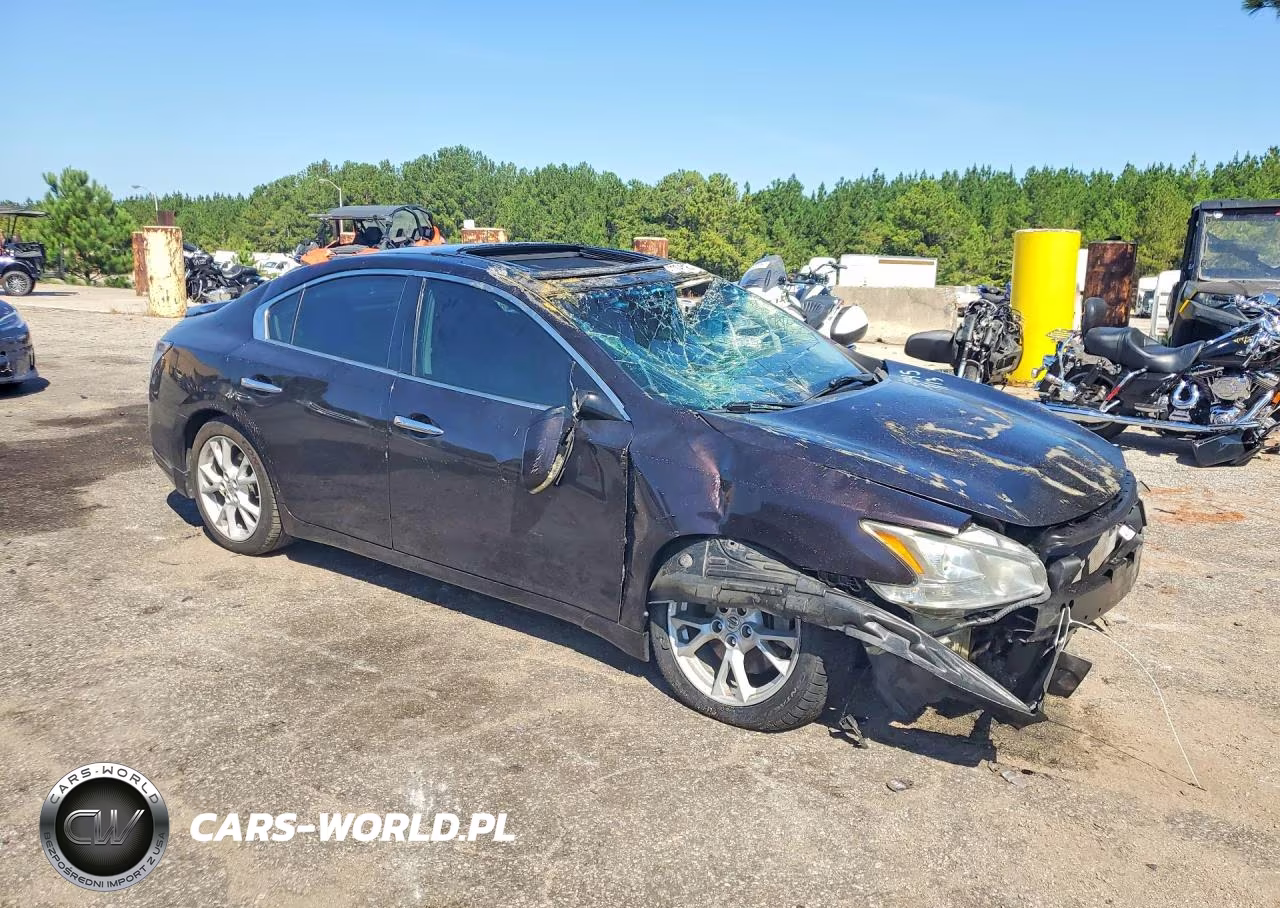 2014 Nissan Maxima 3.5 Sv VIN:1N4AA5AP4EC911213 - 4