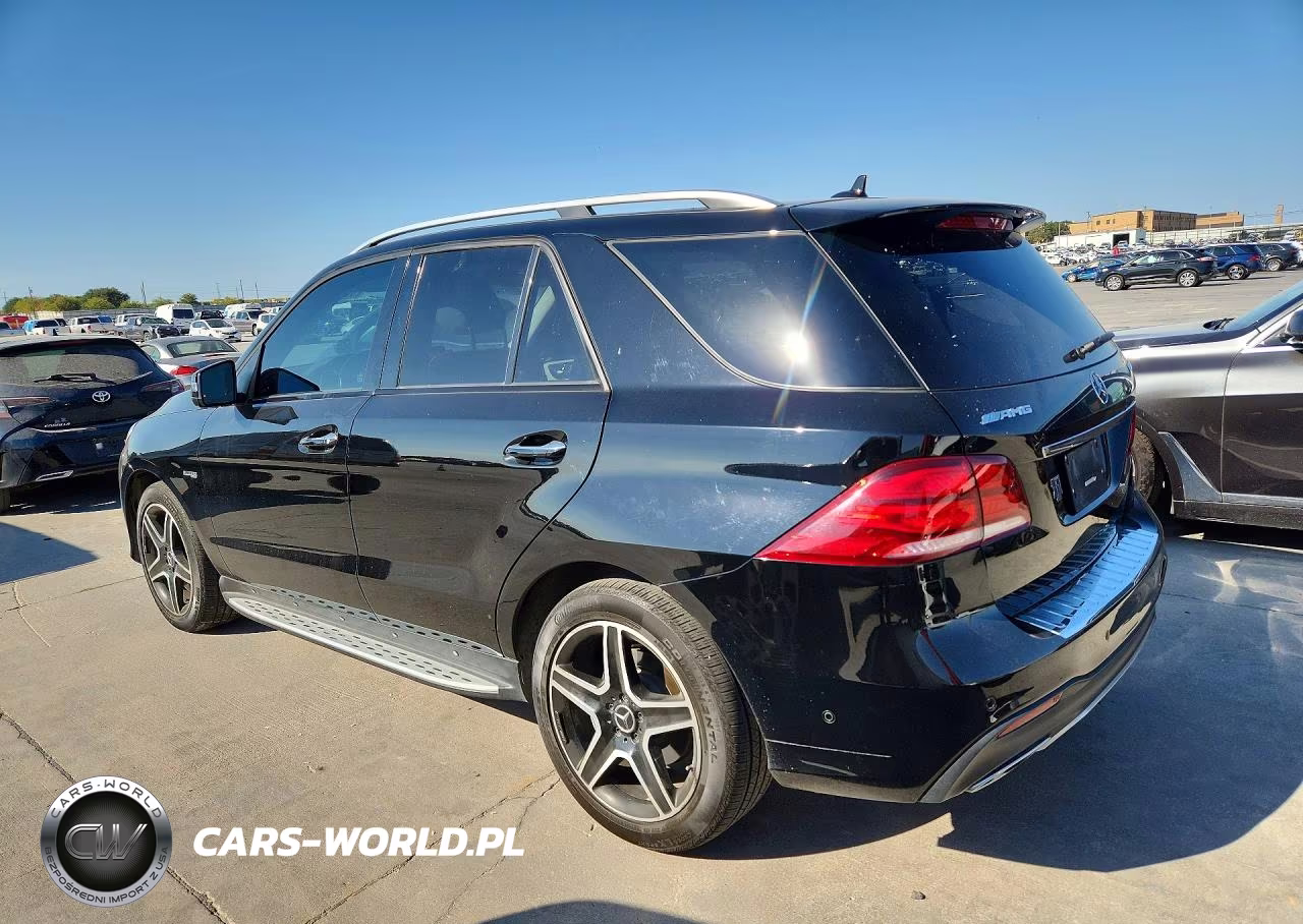 2017 Mercedes-Benz Gle 43 Amg VIN:4JGDA6EB1HA963762 - 2