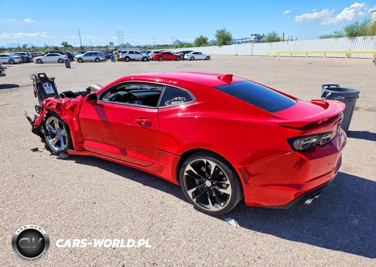 2019 Chevrolet Camaro Ss VIN:1G1FF1R76K0150382 - 2