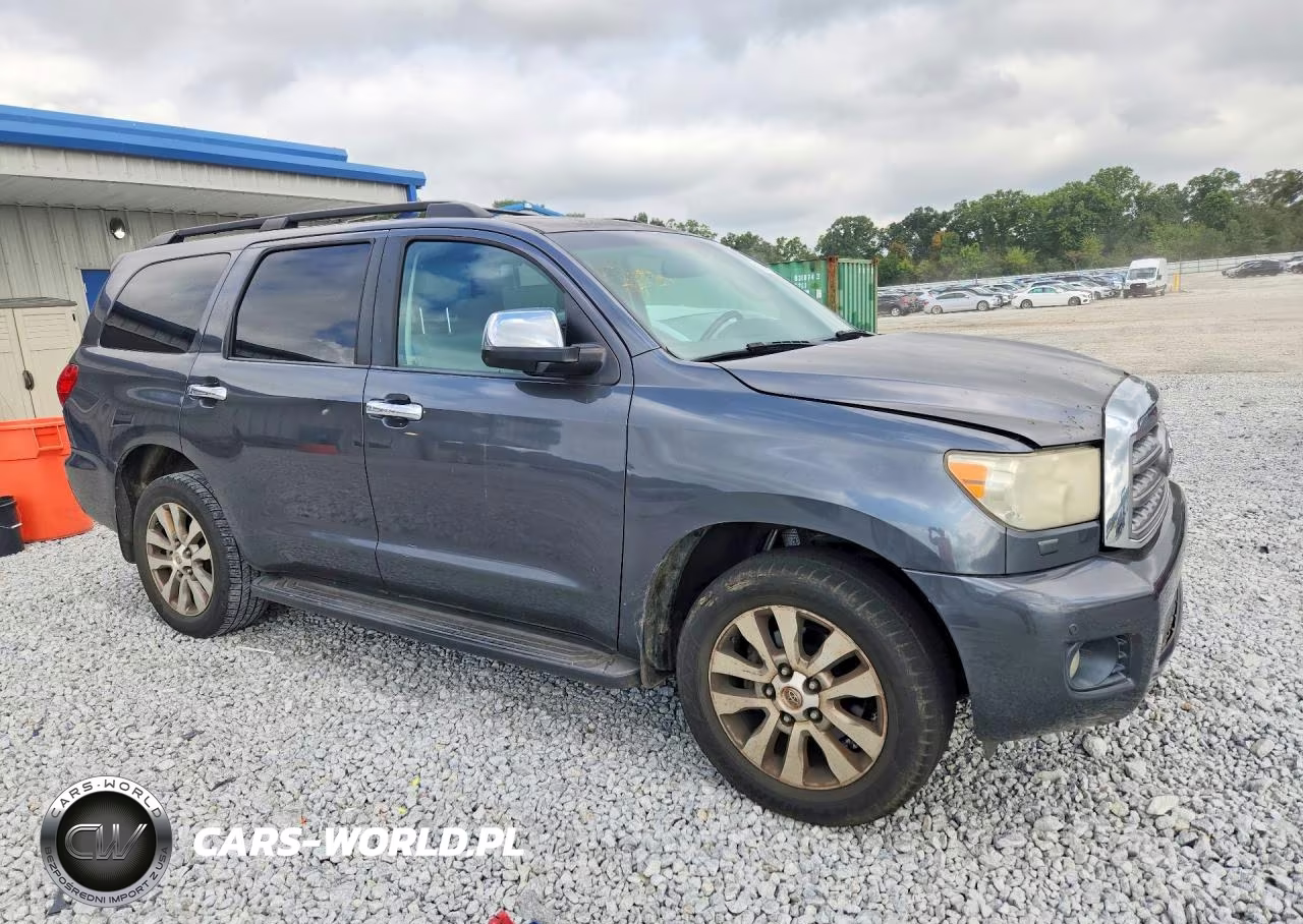 2011 Toyota Sequoia Limited VIN:5TDKY5G17BS035941 - 4