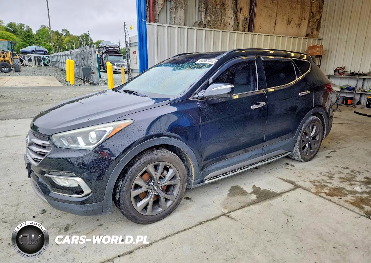 2017 Hyundai Santa Fe Sport 2.0T Ultimate VIN:5XYZWDLA9HG458191 - 1