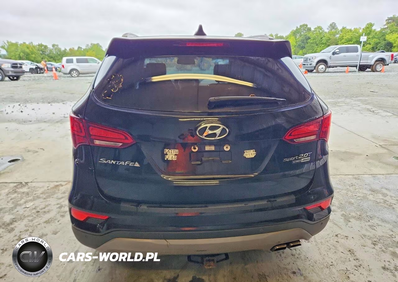 2017 Hyundai Santa Fe Sport 2.0T Ultimate VIN:5XYZWDLA9HG458191 - 6