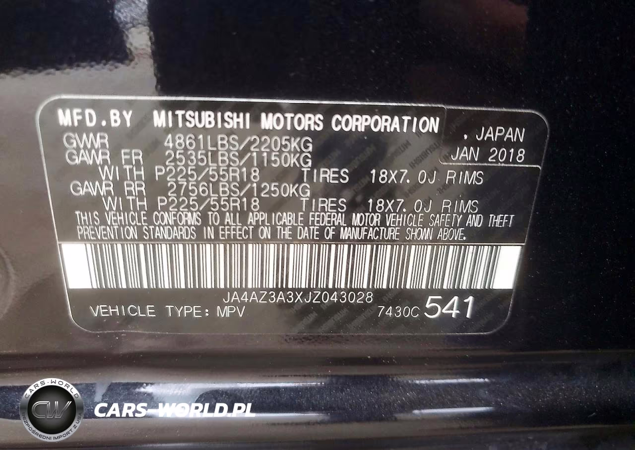 2018 Mitsubishi Outlander Se VIN:JA4AZ3A3XJZ043028 - 14