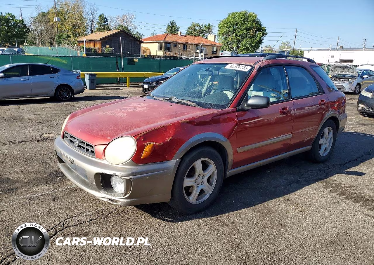 2002 Subaru Impreza Outback Sport