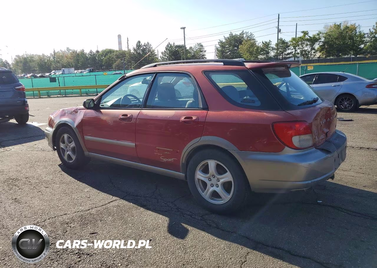 2002 Subaru Impreza Outback Sport VIN:JF1GG68502H804368 - 2