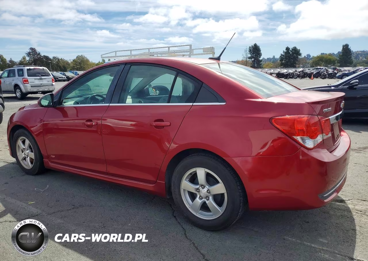 2012 Chevrolet Cruze Lt VIN:1G1PF5SC0C7281206 - 2