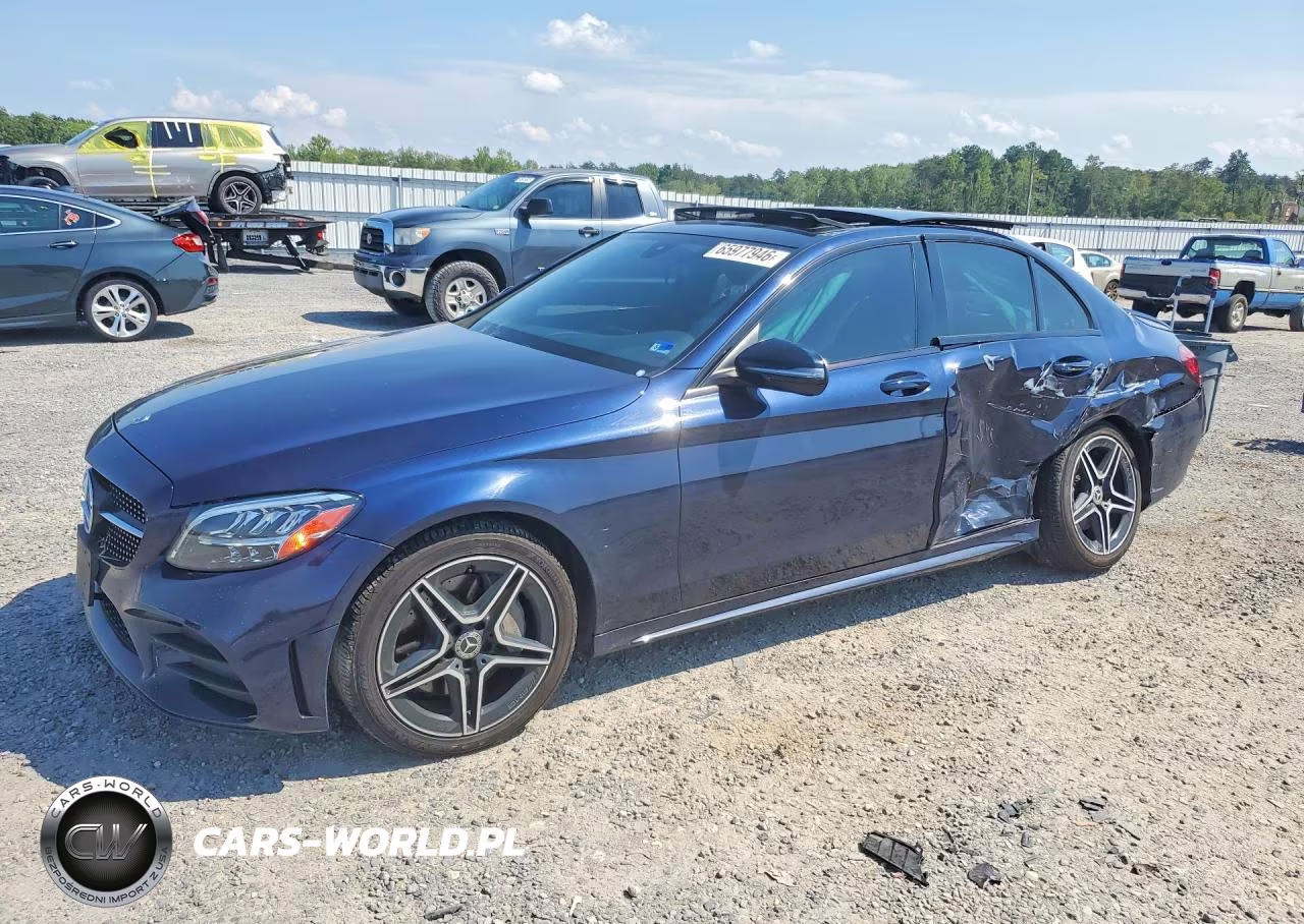 2019 Mercedes-Benz C 300 4Matic VIN:55SWF8EB6KU321240 - 1