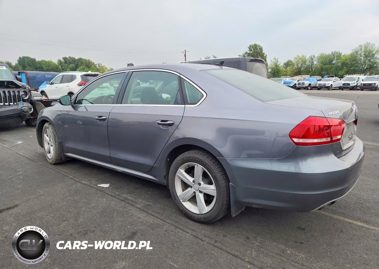 2012 Volkswagen Passat Se VIN:1VWBN7A3XCC010420 - 2