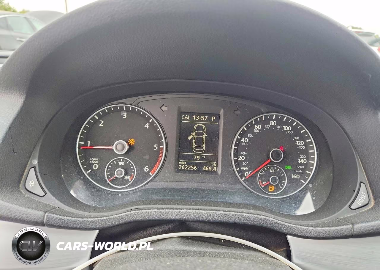 2012 Volkswagen Passat Se VIN:1VWBN7A3XCC010420 - 9