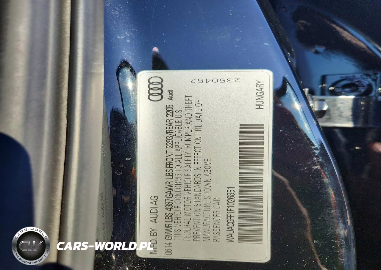 2015 Audi A3 Premium VIN:WAUACGFF1F1026851 - 12