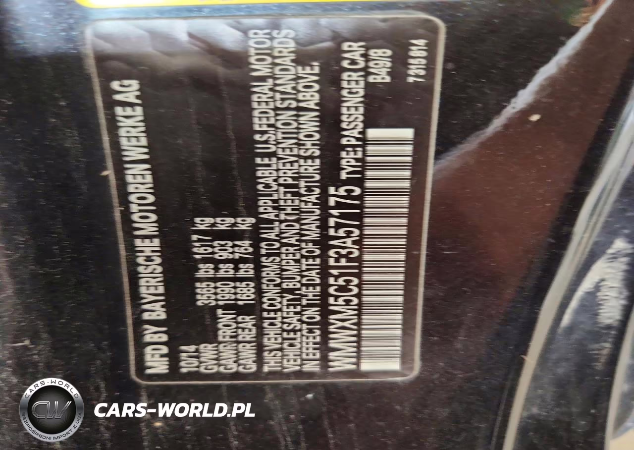 2015 Mini Cooper VIN:WMWXM5C51F3A57175 - 13