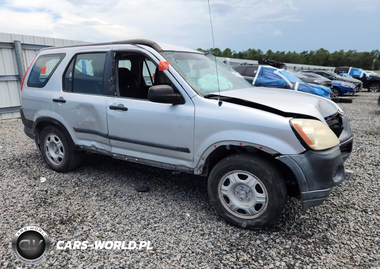 2005 Honda Cr-V Lx VIN:SHSRD68555U302500 - 4