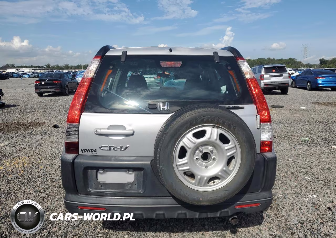 2005 Honda Cr-V Lx VIN:SHSRD68555U302500 - 6