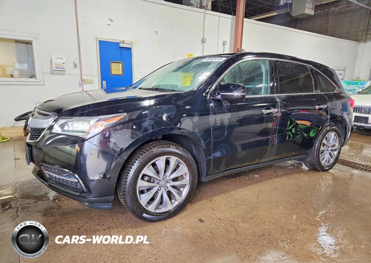 2014 Acura Mdx Technology VIN:5FRYD4H4XEB021046 - 1