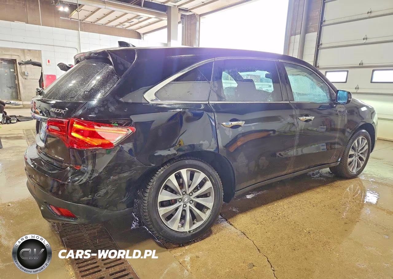 2014 Acura Mdx Technology VIN:5FRYD4H4XEB021046 - 3