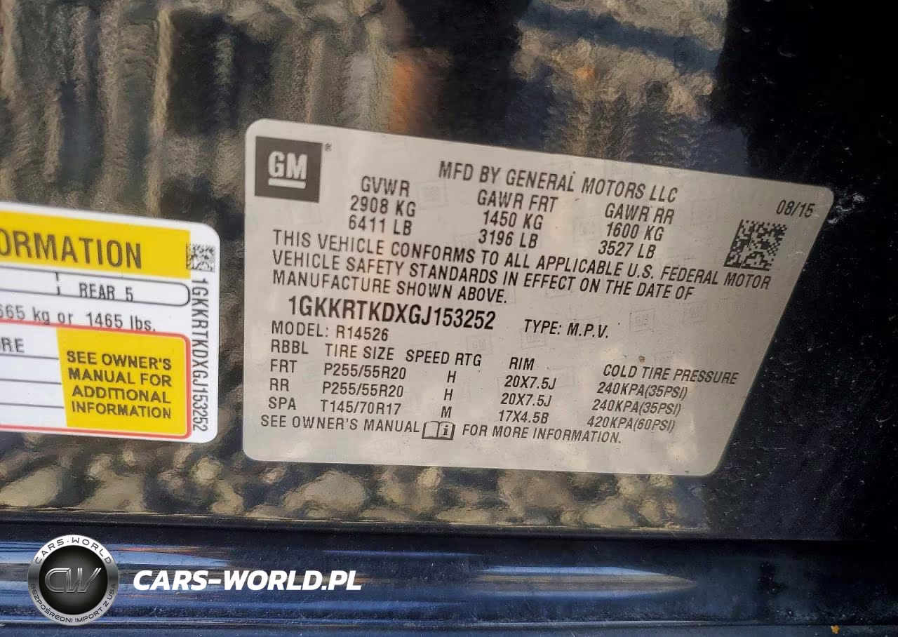 2016 GMC Acadia Denali VIN:1GKKRTKDXGJ153252 - 13