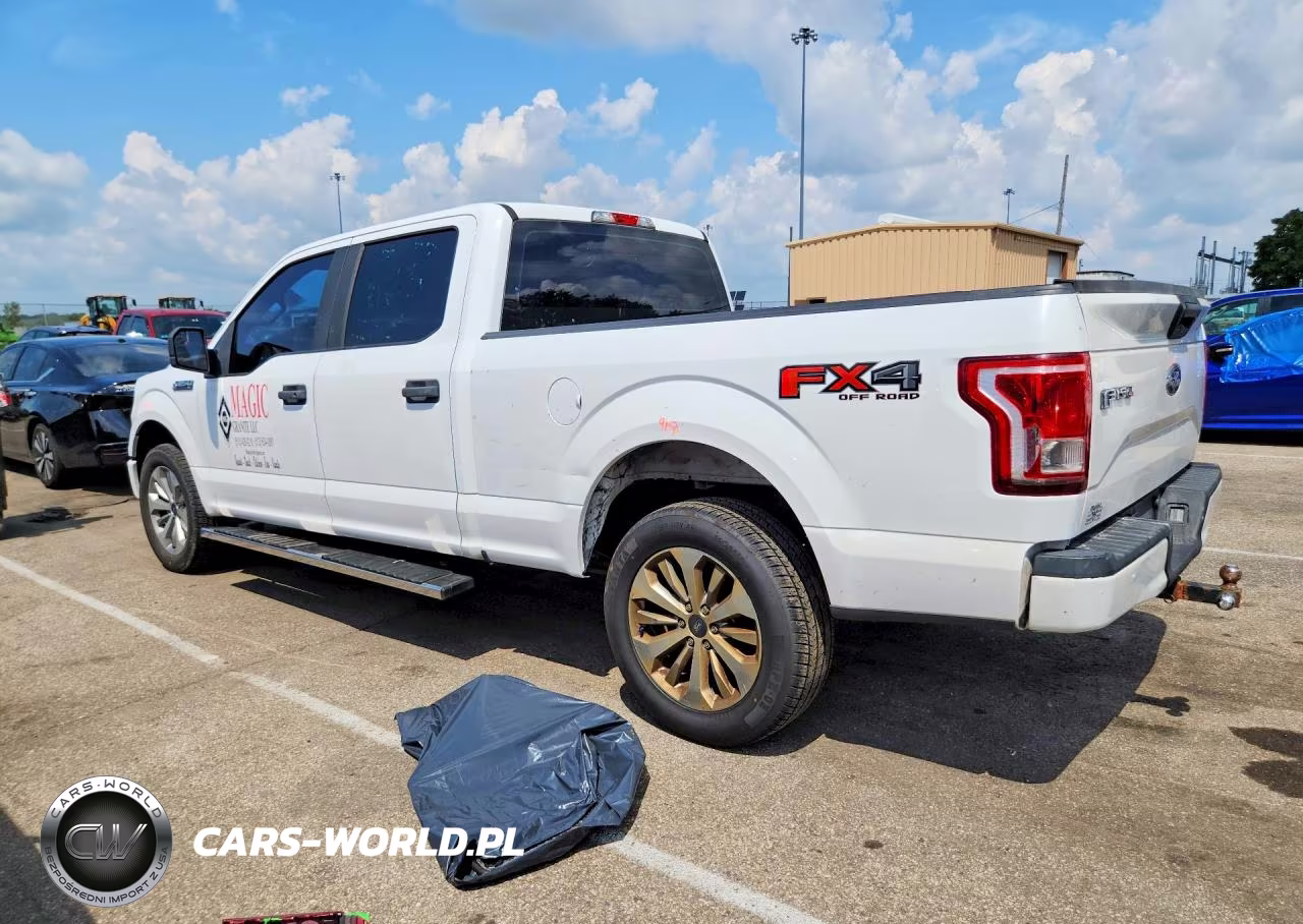 2017 Ford F150 Supercrew VIN:1FTFW1EF1HKC30724 - 2
