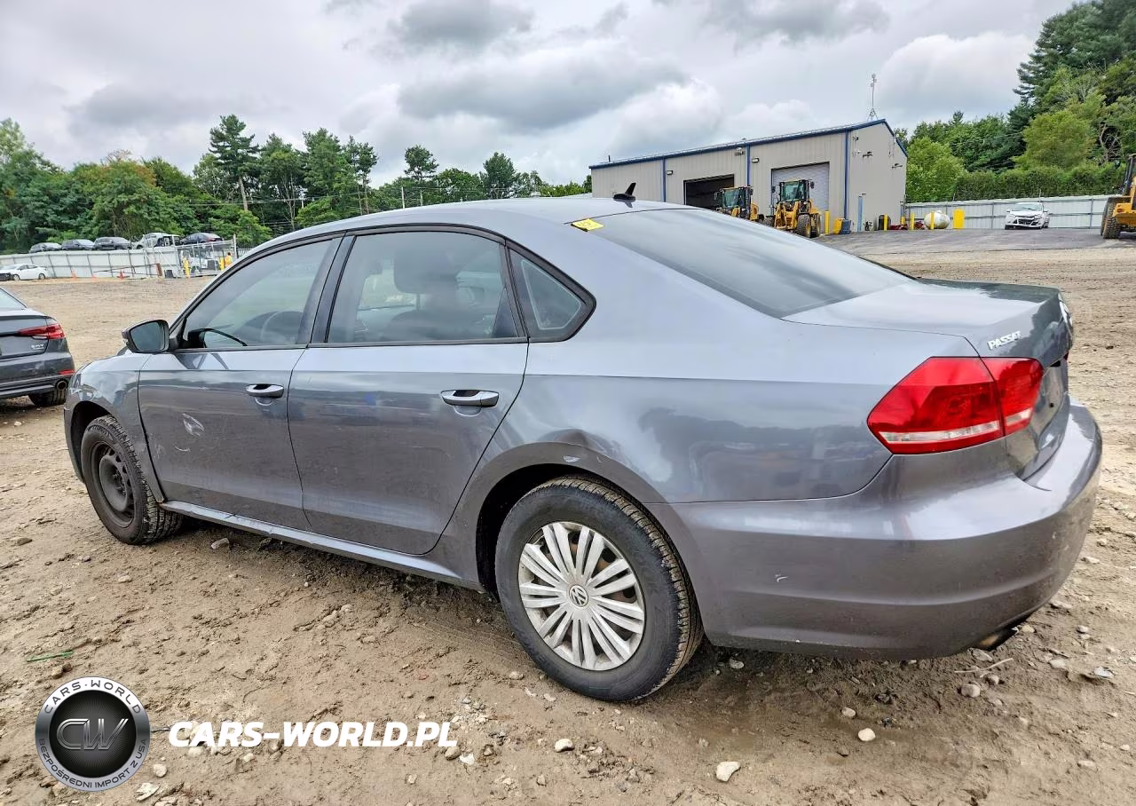 2014 Volkswagen Passat S VIN:1VWAT7A39EC049343 - 2