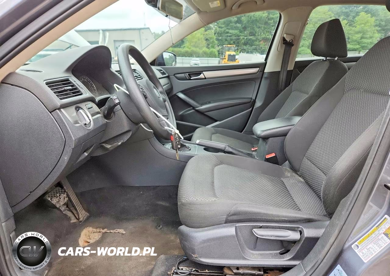 2014 Volkswagen Passat S VIN:1VWAT7A39EC049343 - 7