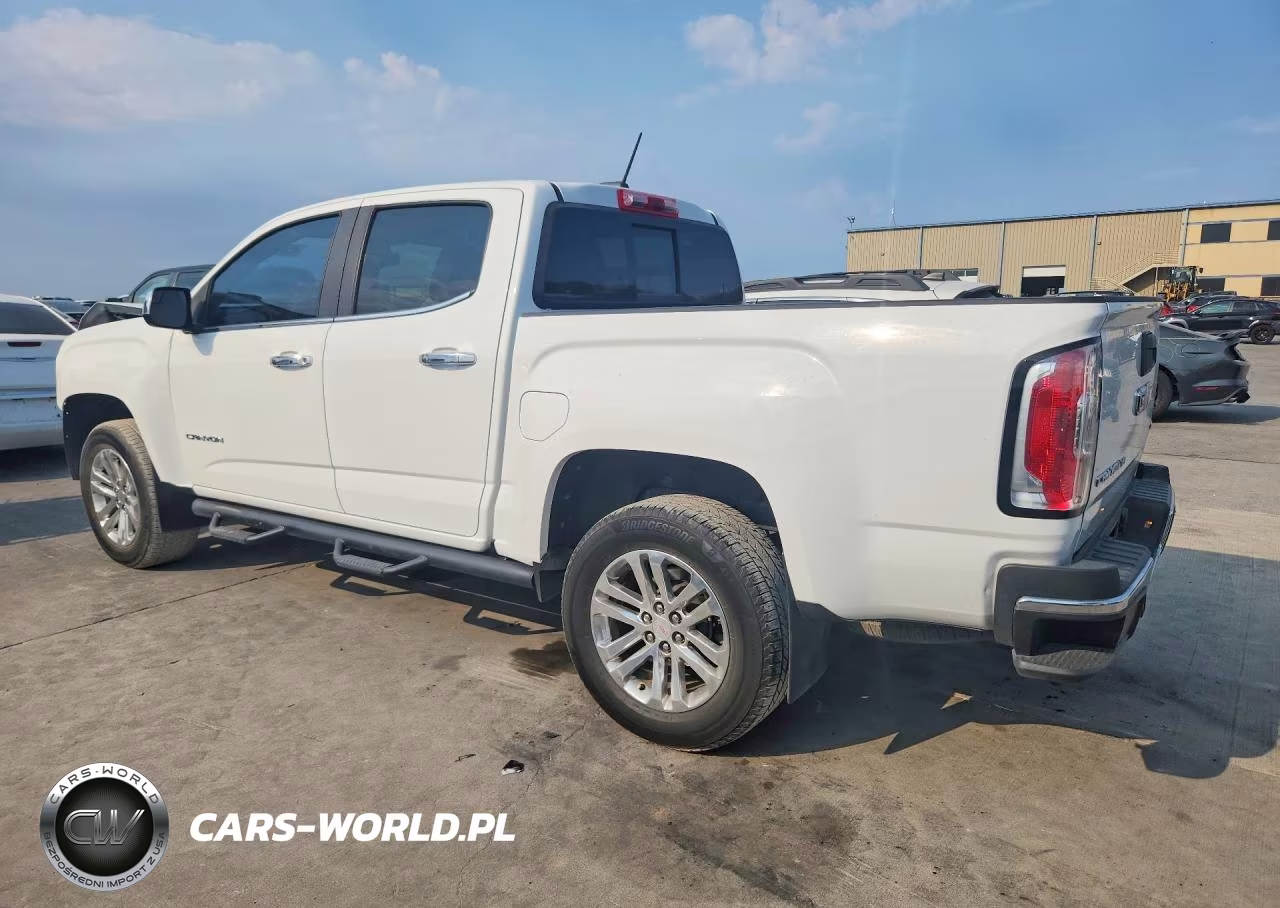 2017 GMC Canyon Slt VIN:1GTG5DEN6H1256581 - 2