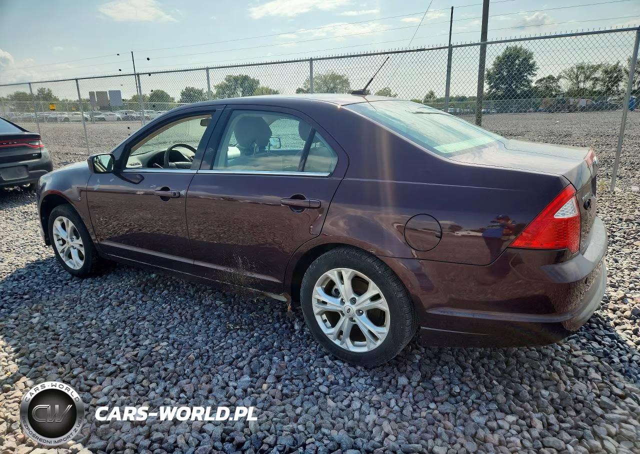 2012 Ford Fusion Se VIN:3FAHP0HA1CR249431 - 2