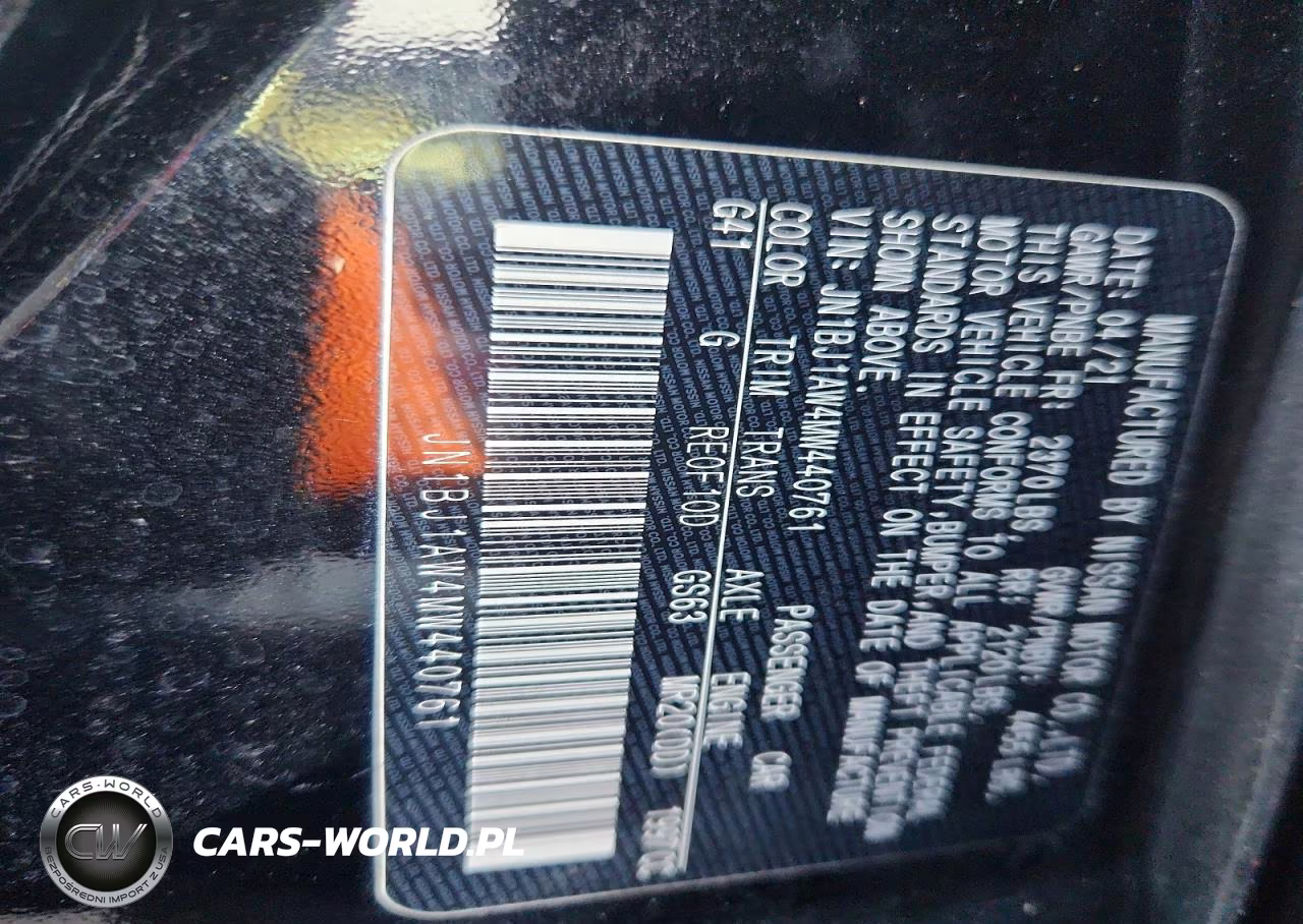 2021 Nissan Rogue Sport S VIN:JN1BJ1AW4MW440761 - 12