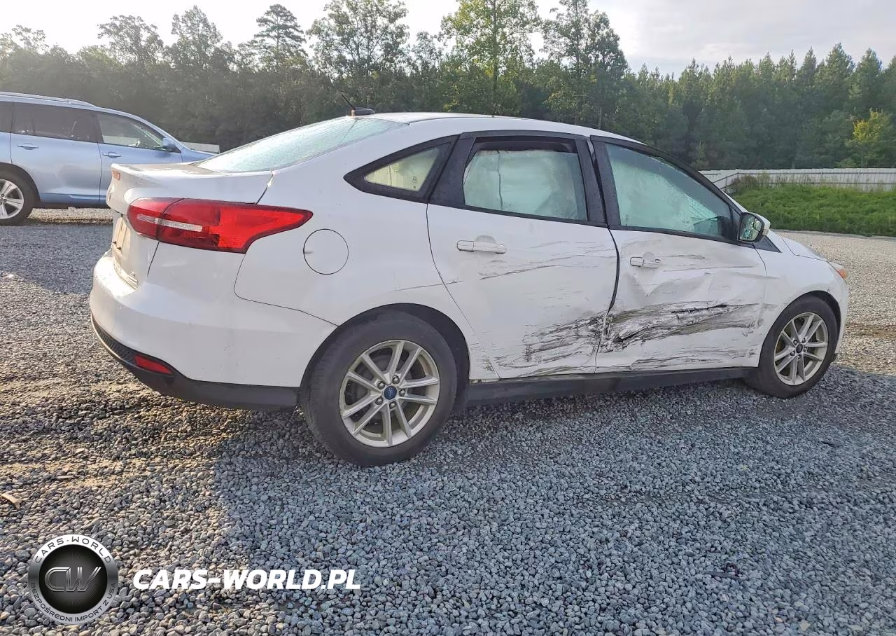2016 Ford Focus Se VIN:1FADP3F21GL393268 - 3