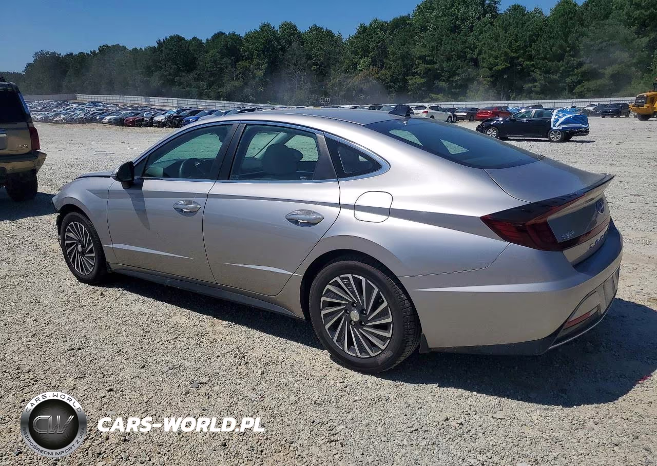 2021 Hyundai Sonata Hybrid Sel VIN:KMHL34JJ8MA027154 - 2