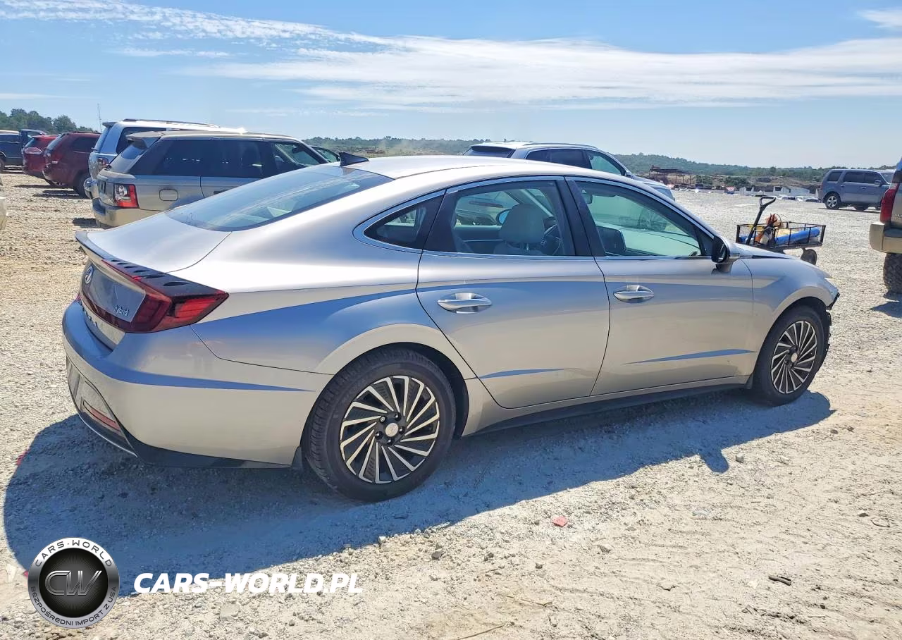 2021 Hyundai Sonata Hybrid Sel VIN:KMHL34JJ8MA027154 - 3