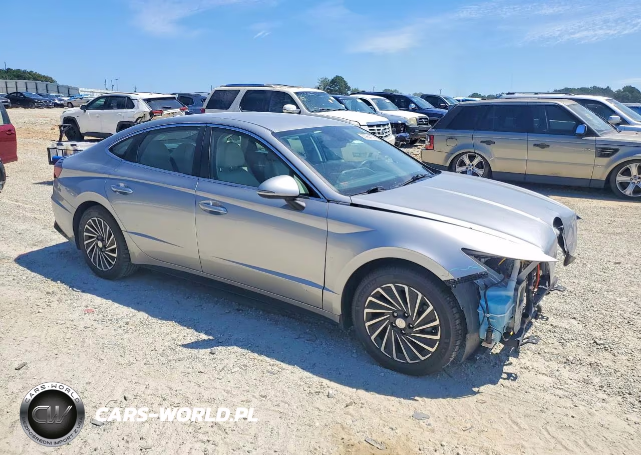 2021 Hyundai Sonata Hybrid Sel VIN:KMHL34JJ8MA027154 - 4
