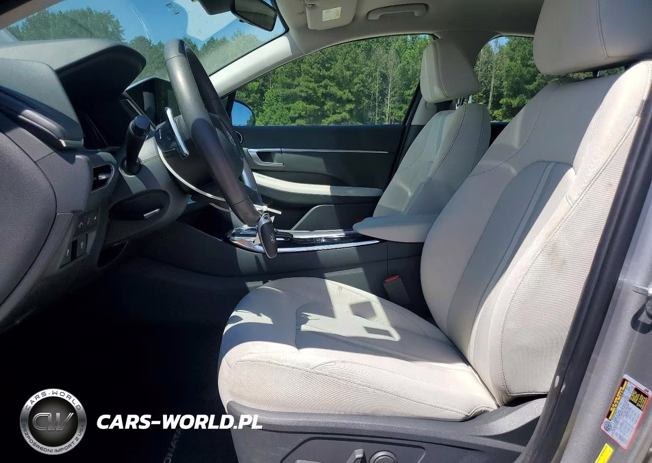 2021 Hyundai Sonata Hybrid Sel VIN:KMHL34JJ8MA027154 - 7
