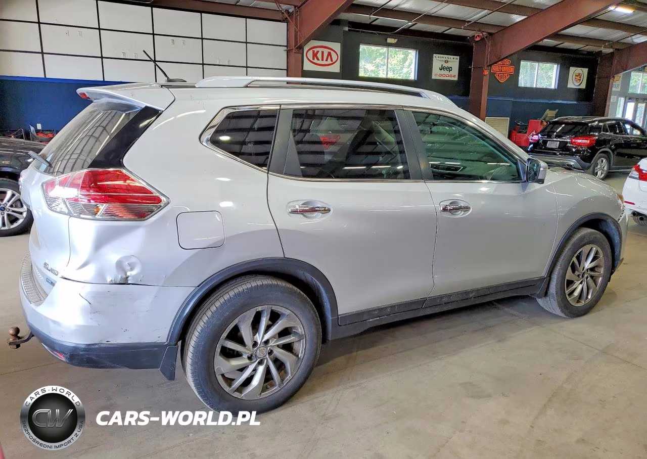 2014 Nissan Rogue Sl VIN:5N1AT2MV2EC838240 - 3