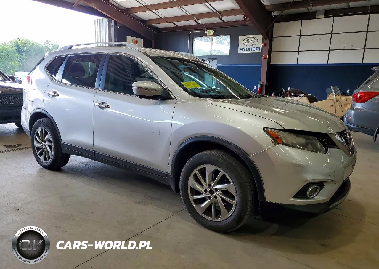 2014 Nissan Rogue Sl VIN:5N1AT2MV2EC838240 - 4
