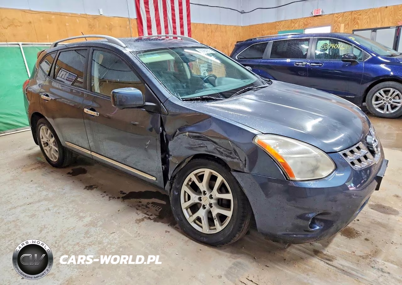 2013 Nissan Rogue S VIN:JN8AS5MV6DW103254 - 4