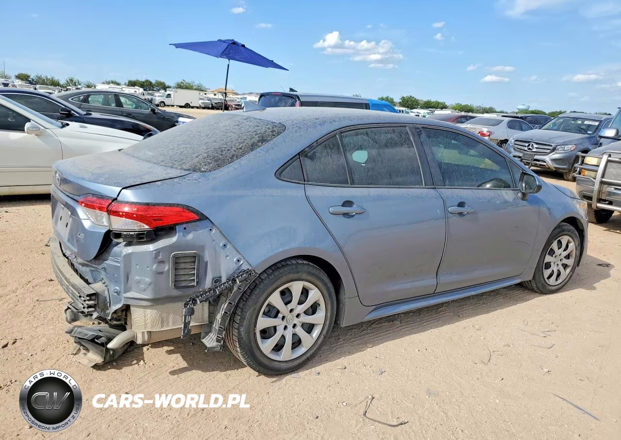 2020 Toyota Corolla Le VIN:5YFEPRAE0LP041707 - 3