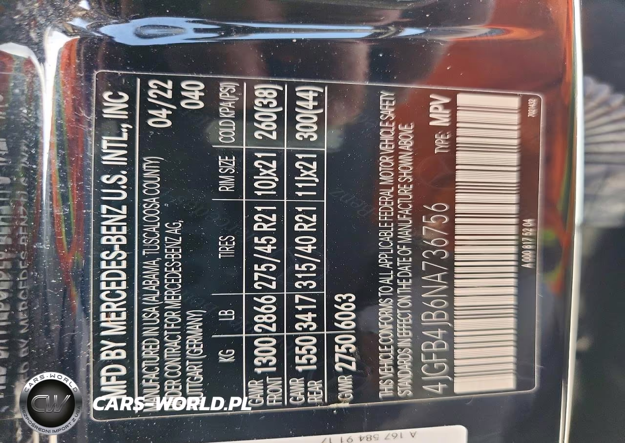 2022 Mercedes-Benz Gle 350 VIN:4JGFB4JB6NA736756 - 13