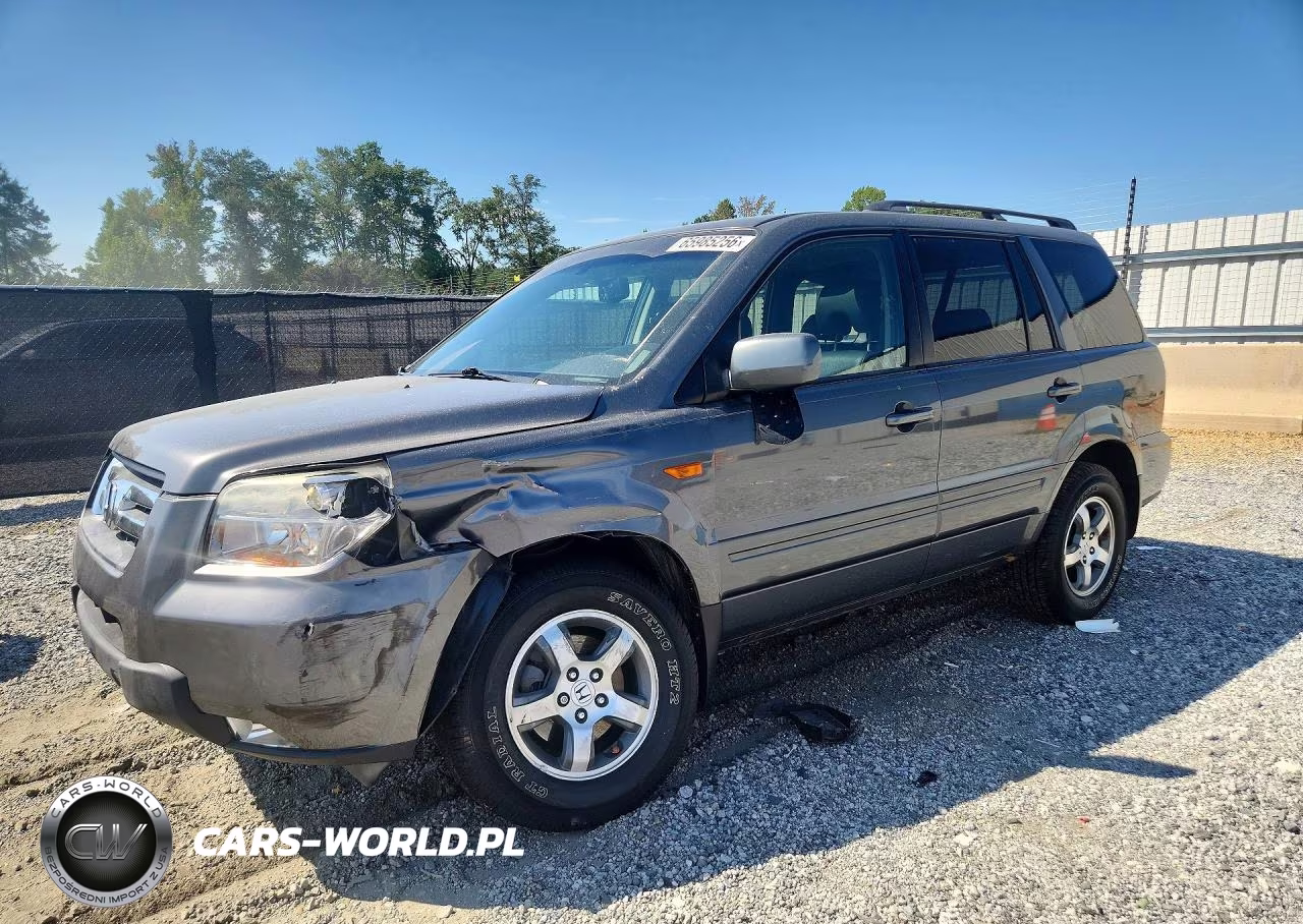 2008 Honda Pilot Exl VIN:5FNYF18568B054522 - 1