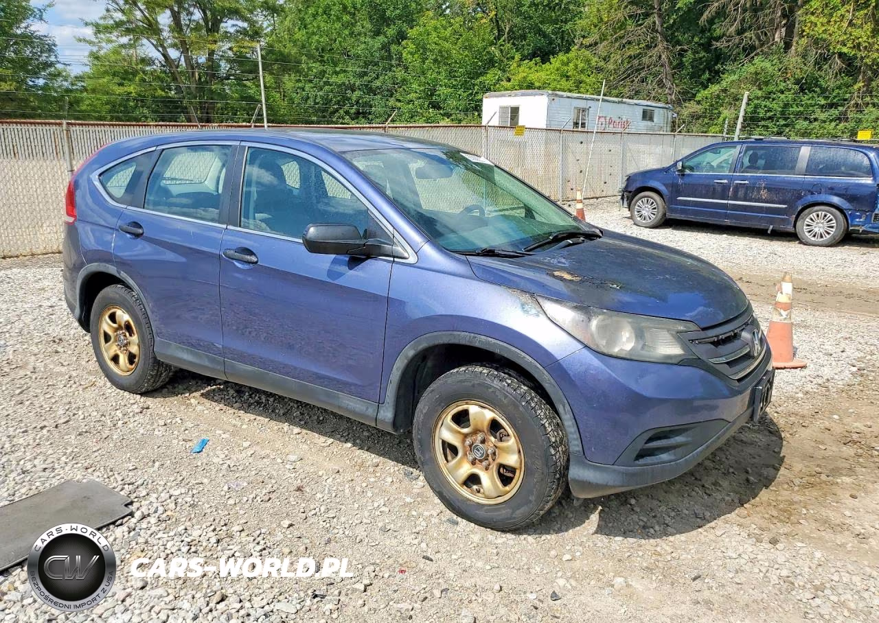 2013 Honda Cr-V Lx VIN:2HKRM4H39DH609811 - 4