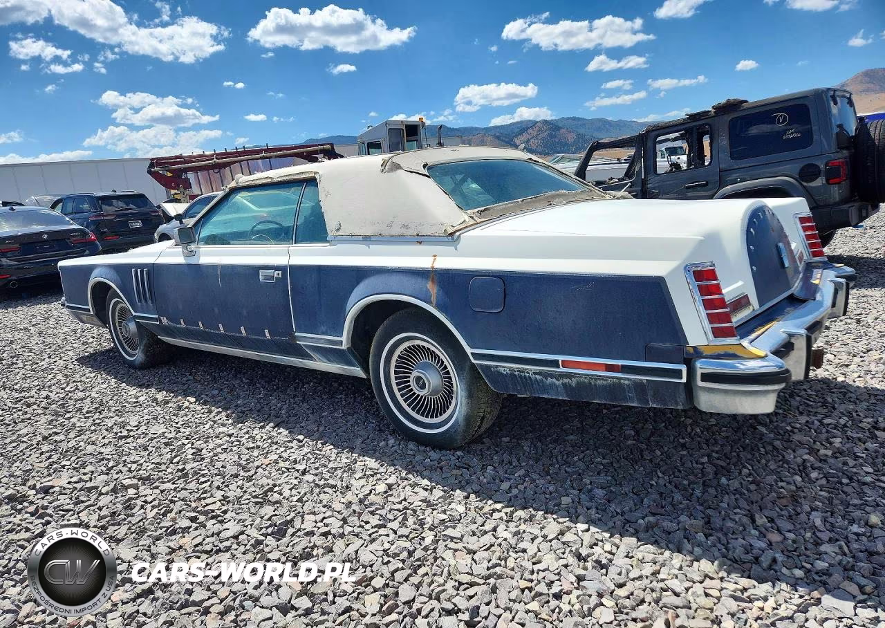1979 Lincoln Mark V VIN:0000009Y89S725666 - 2