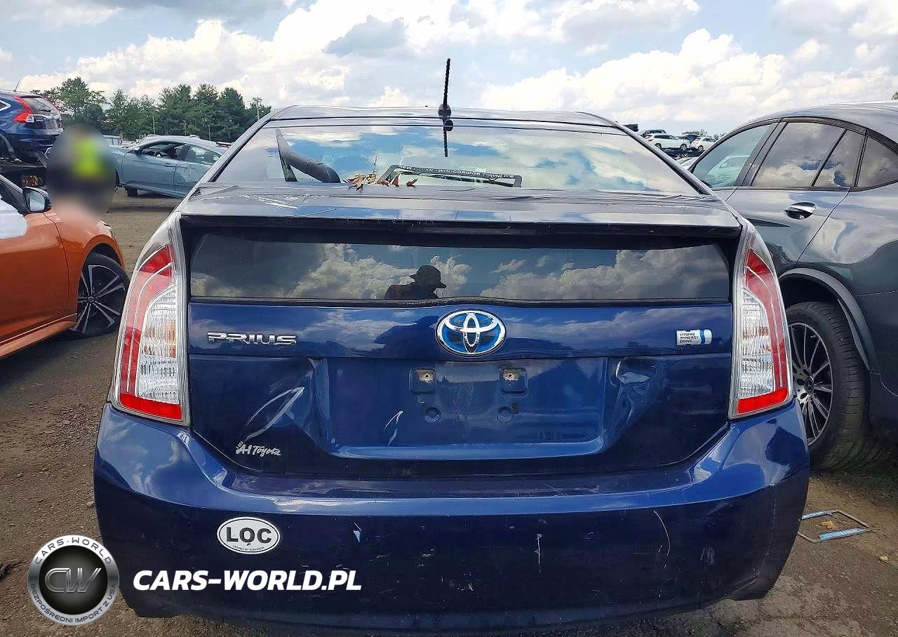 2012 Toyota Prius Two VIN:JTDKN3DU0C1491676 - 6