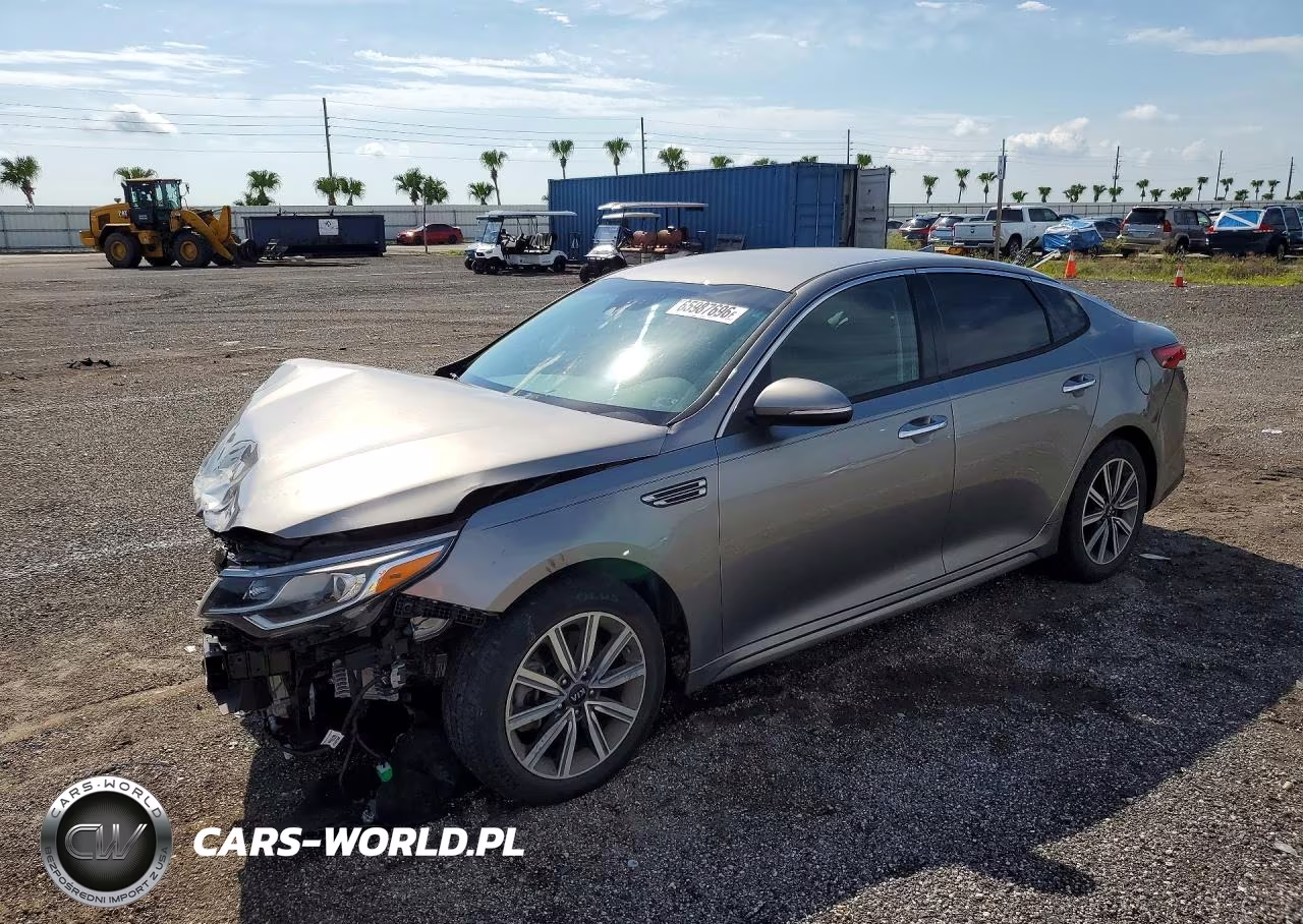 2019 Kia Optima Ex VIN:5XXGU4L1XKG302170 - 1