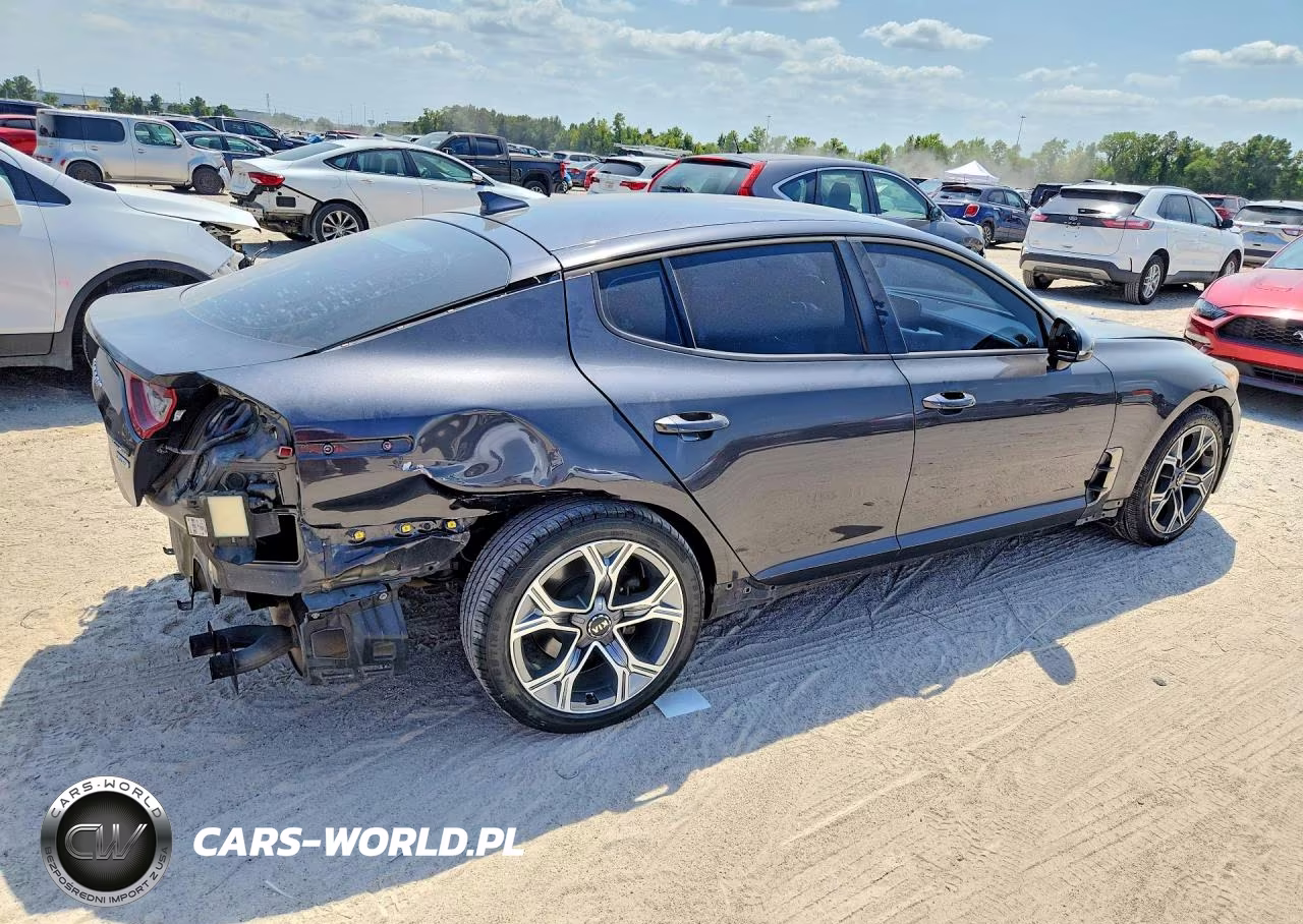 2020 Kia Stinger Gt-Line VIN:KNAE15LA1L6078001 - 3