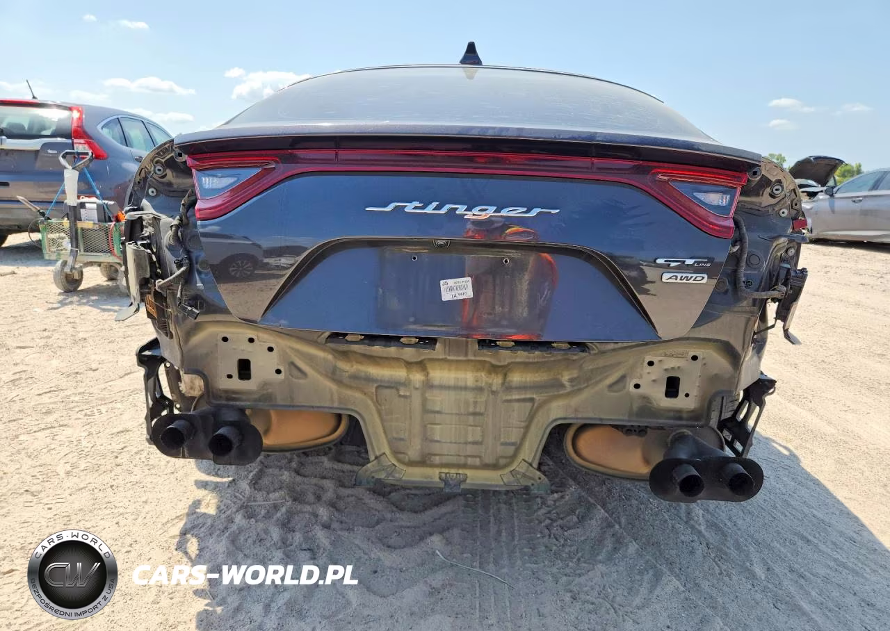 2020 Kia Stinger Gt-Line VIN:KNAE15LA1L6078001 - 6