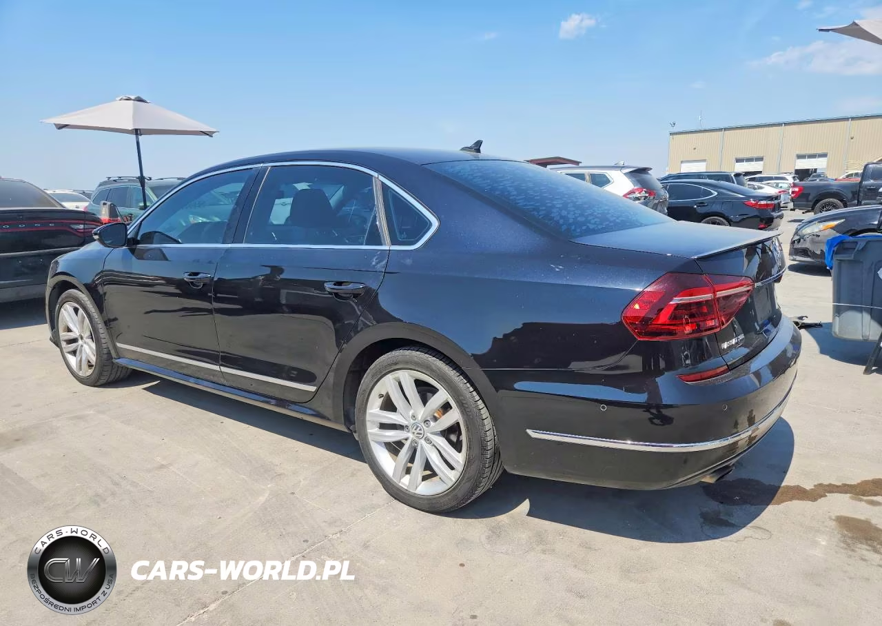 2018 Volkswagen Passat Sel Premium VIN:1VWCA7A31JC017222 - 2