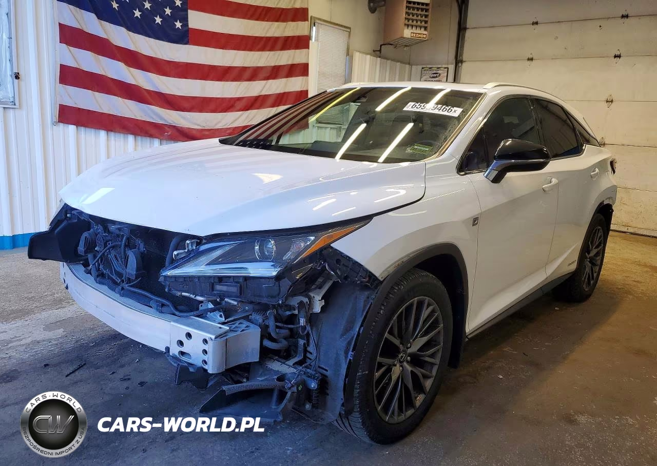 2019 Lexus Rx 450H F Sport VIN:2T2BGMCA5KC041924 - 1