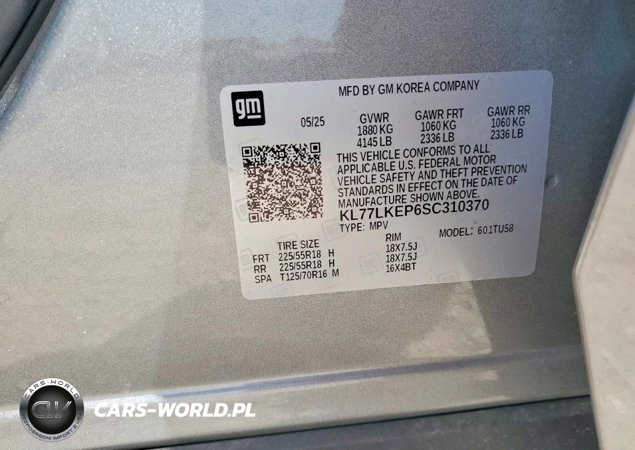 2025 Chevrolet Trax Activ VIN:KL77LKEP6SC310370 - 13