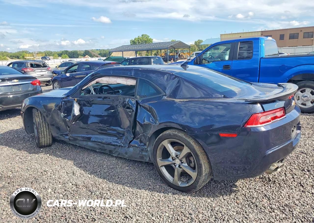 2014 Chevrolet Camaro Lt VIN:2G1FG1E35E9264156 - 2